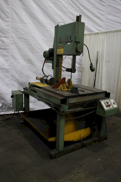 16" DOALL MODEL #U-1421 VERTICAL BANDSAW: STOCK #75793