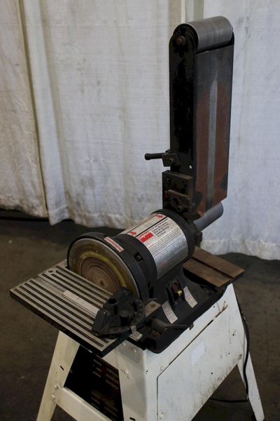 DAYTON DISC & BELT GRINDER: STOCK #75726