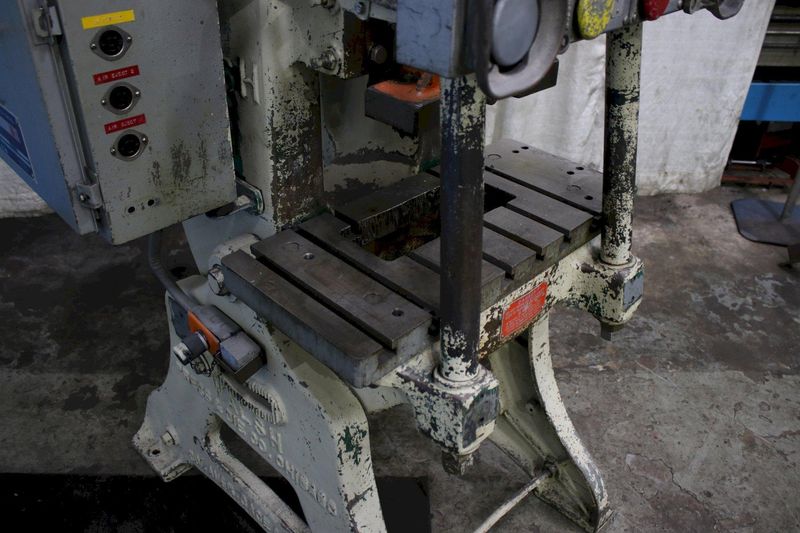 28 TON WALSH MODEL #28 FLYWHEEL OBI PRESS: STOCK #75616