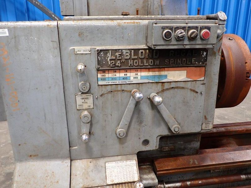 LEBLOND ENGINE LATHE: STOCK #75463