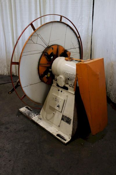 4000 LB X 12" LITTELL MOTORIZED  COIL REEL; STOCK #75294