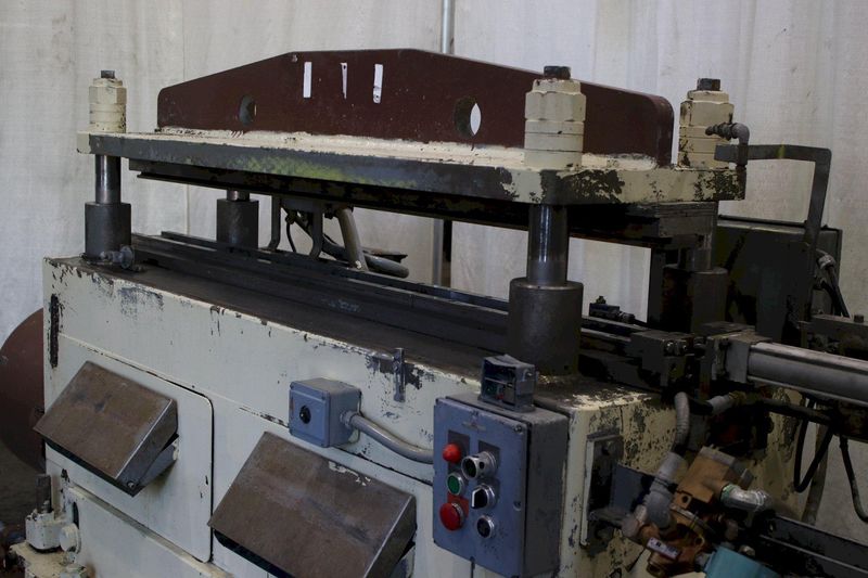 25 TON TISHKEN MODEL #C0-8-4 NOTCHING PRESS: STOCK #75072