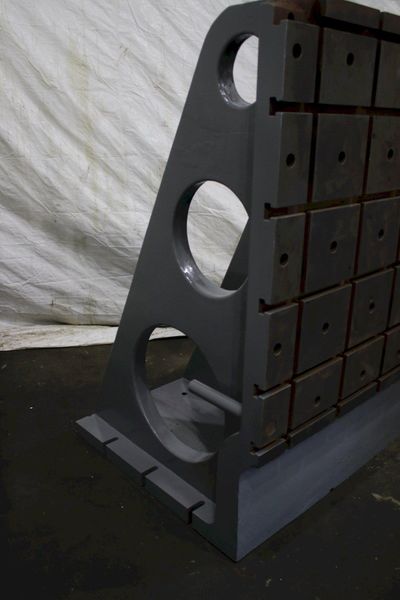 1 SET OF 4' X 6' G & L T SLOOTED ANGLE PLATES: STOCK #74818
