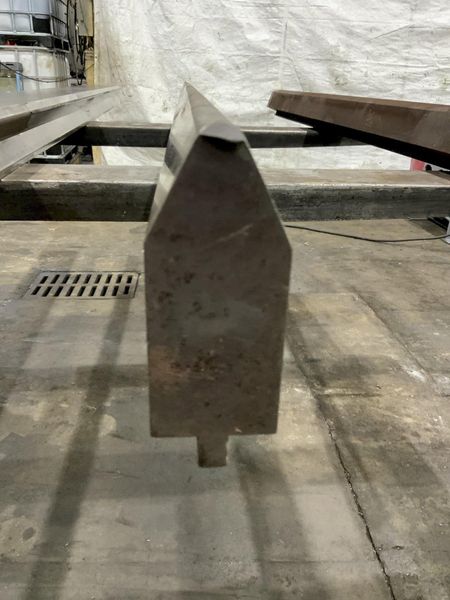 8' X 4" RADIUS PRESS BRAKE DIE: STOCK # 73079