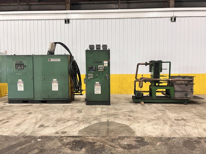 550 kW AMERICAN INDUCTION HEATING CORP (1999)  INDUCTION HEATER POWER SOURCE & CONTROLS: STOCK #