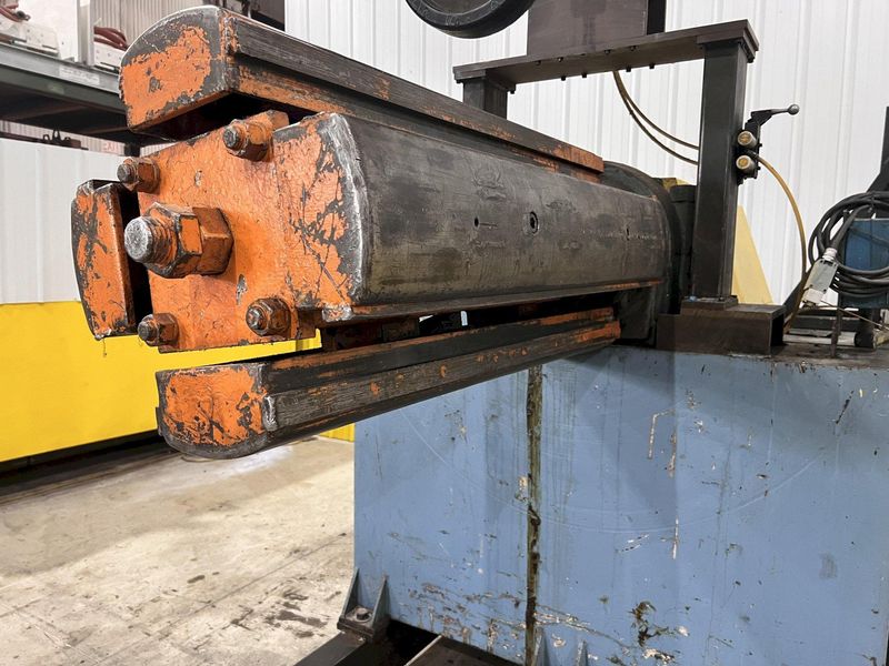 20,000 LBS X 46" ROWE MOTORIZED COIL REEL UNCOILER: STOCK #21269