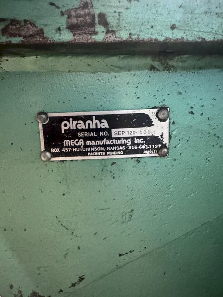 120 TON PIRANHA MODEL #SEP-120 SINGLE END HYDRAULIC PUNCH: STOCK #80730