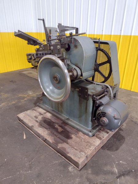 1963 LUDWIG GREFE MODEL #10 FLAT DIE THREAD ROLL THREADER : STOCK #19183