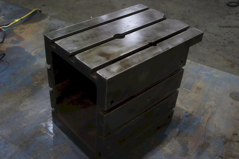 19" WIDE X 16" TALL X 13" T SLOTTED DRILL TABLE: STOCK #74755