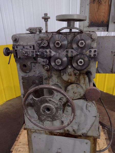 .072" X 1" COIL TORRINGTON MODEL #W-21 SPRING COILER / COIL MACHINE: STOCK #18722