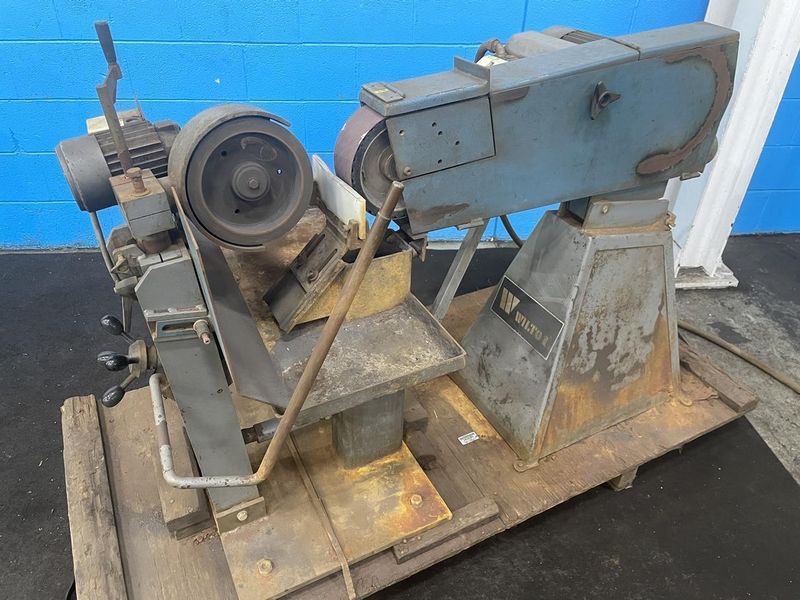 WILTON MODEL #4730 CENTERLESS BELT GRINDER: STOCK #76947