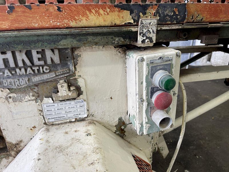 18 TON TISHKEN CUTOFF PRESS:   STOCK #76597