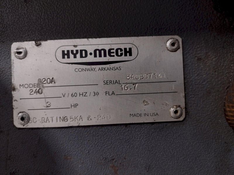 13" x 18" HYD-MECH MODEL #S-20A SERIES III SWIVEL AUTOMATIC HORIZONTAL BANDSAW: STOCK #22768
