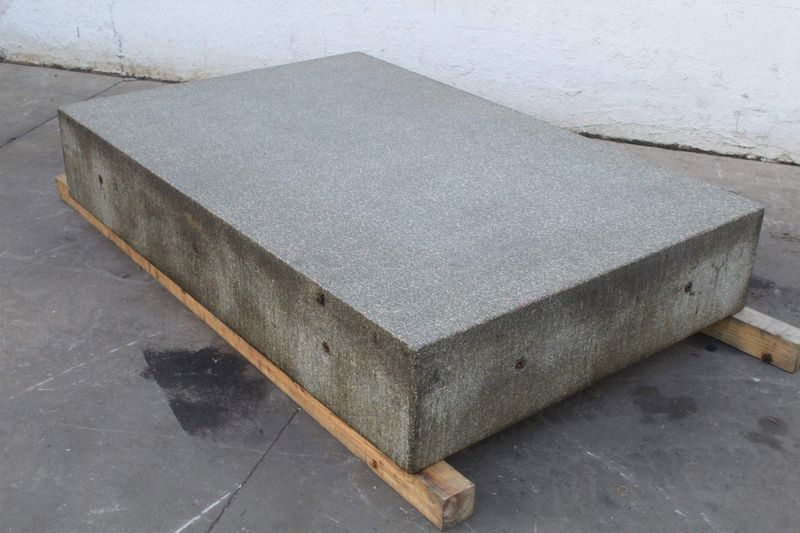 48"  X 72" X 12-1/2" GRANITE SURFACE PLATE: STOCK #72286