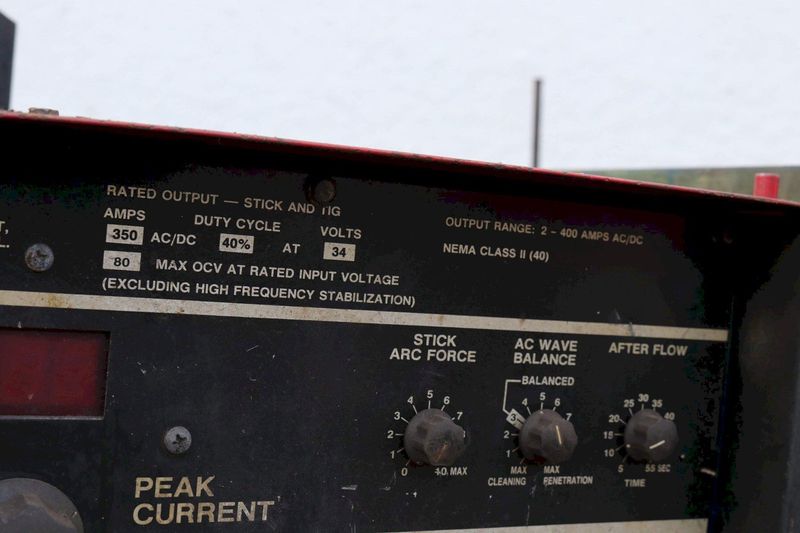 LINCOLN MODEL #SQUARE WAVE TIG 350 WELDER: STOCK #73269