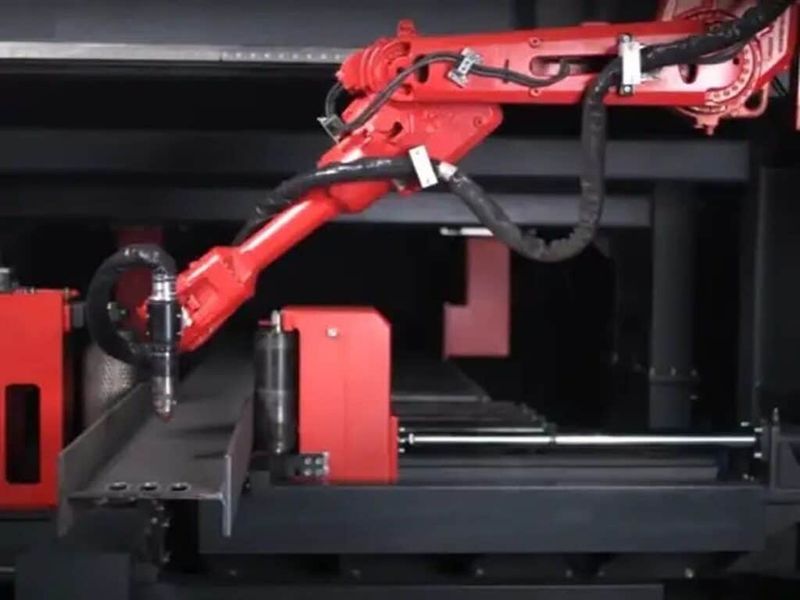 Akyapak HARE 6+2 Axis Robotic Beam Coping Line (New Never Installed 2025 Model)