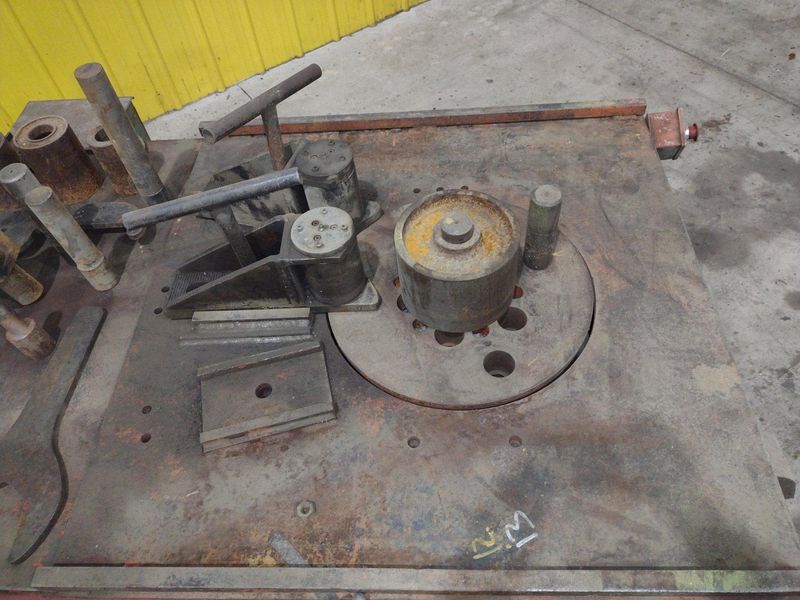 #11 IRON MASTER HYDRAULIC ROTARY REBAR BENDER & BAR SHEAR: STOCK #22436