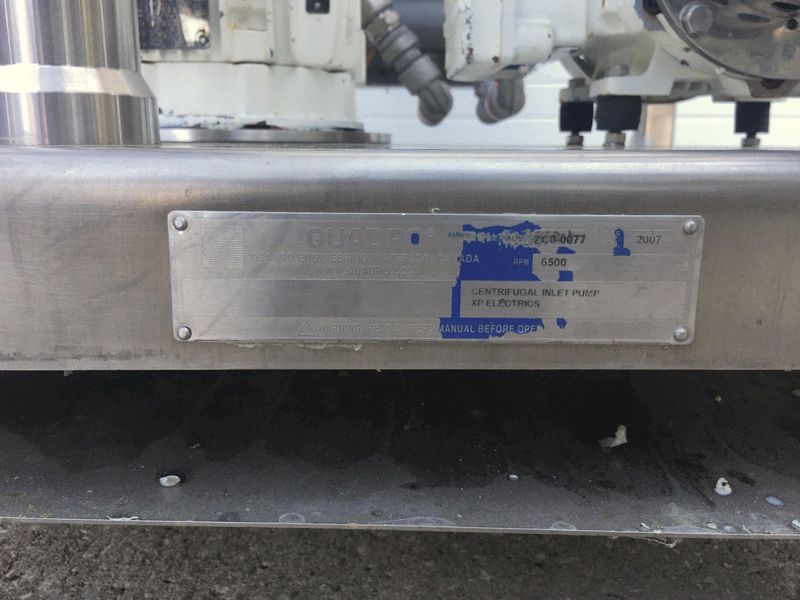 Quadro Ytron ZC  InLine Blender / Emulsifier / Disperser