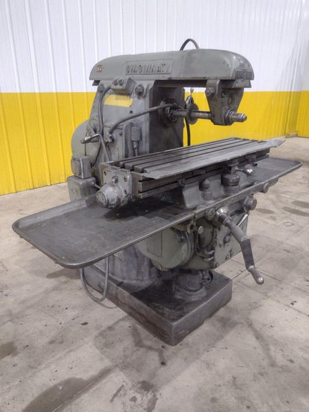 3 HP CINCINNATI MODEL 1-18 PLAIN HORIZONTAL MILLING MACHINE: STOCK #21031