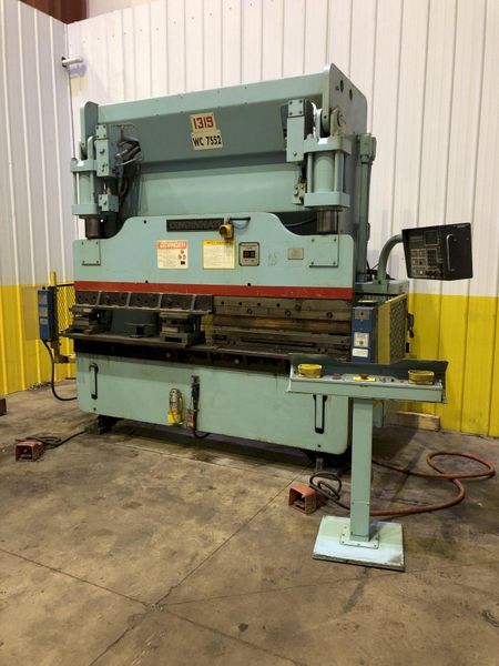 90 TON X 8' CINCINNATI MODEL 90CBII-6 HYDRAULIC PRESS BRAKE: STOCK #18664