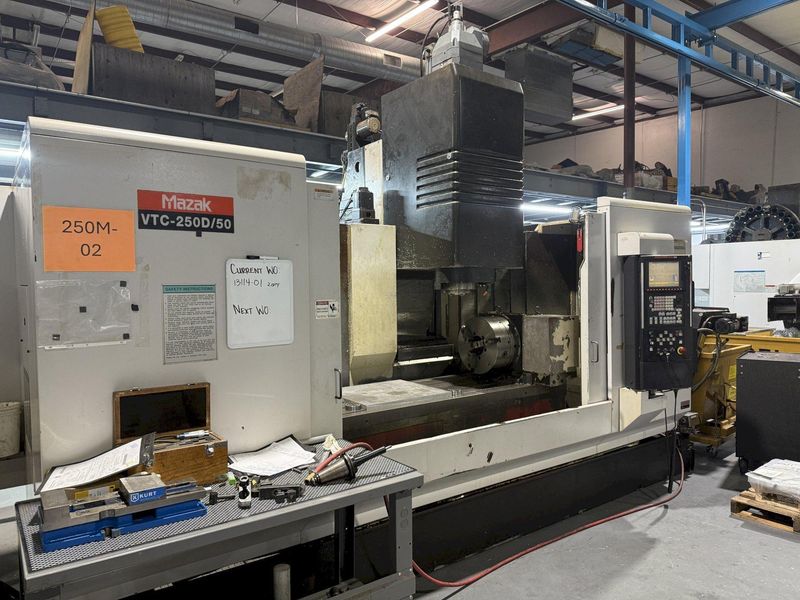 2005 Mazak VTC250D/50