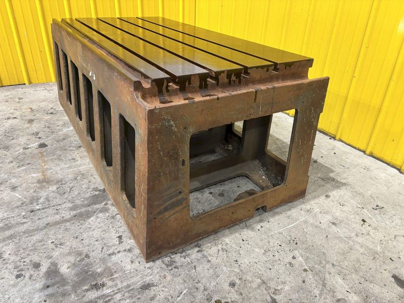 32" X 64" T SLOTTED STEEL DRILL BOX SETUP TABLE: STOCK #23229