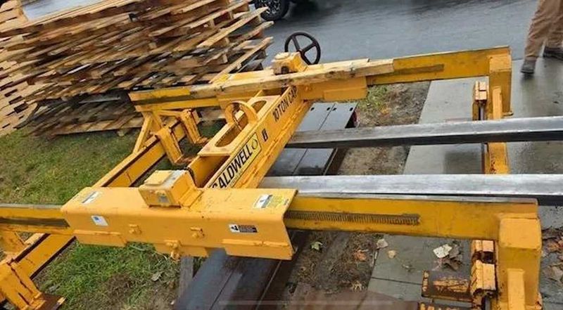 20,000# x 72" Caldwell Sheet Lifter