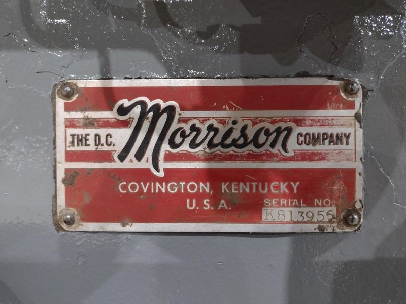 1.25" x 9" MORRISON MODEL #K KEYSEATER : STOCK #19969