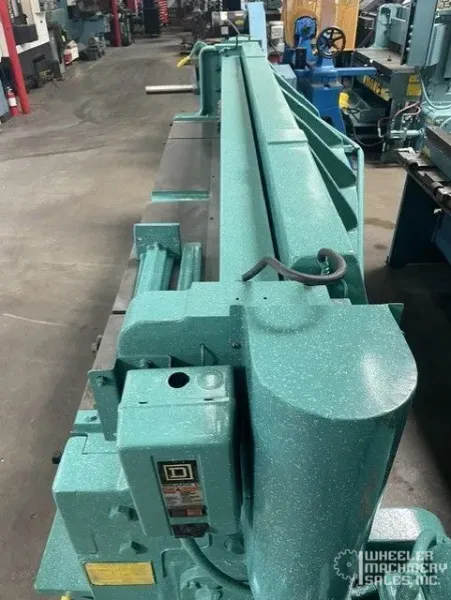 Wysong 1296 Power Squaring Shear 96" x 12 Ga. #7452 #1
