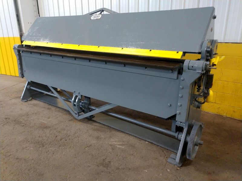 10' X 10 GAUGE DREIS & KRUMP CHICAGO D&K MODEL 204 POWERED APRON BRAKE: STOCK #14637