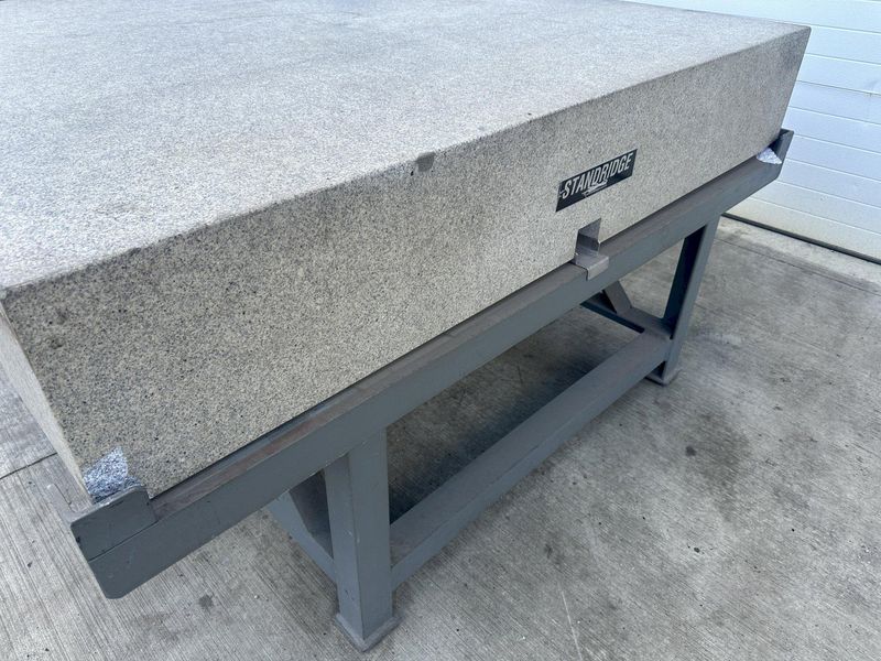 70" X 74" 12" STANDBRIDGE GRANITE SURFACE PLATE: STOCK #77848