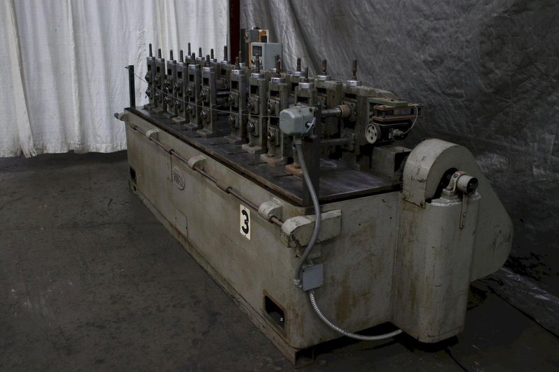 10 STAND M-1-1/2 YODER ROLLFORMER BASE: STOCK #74592