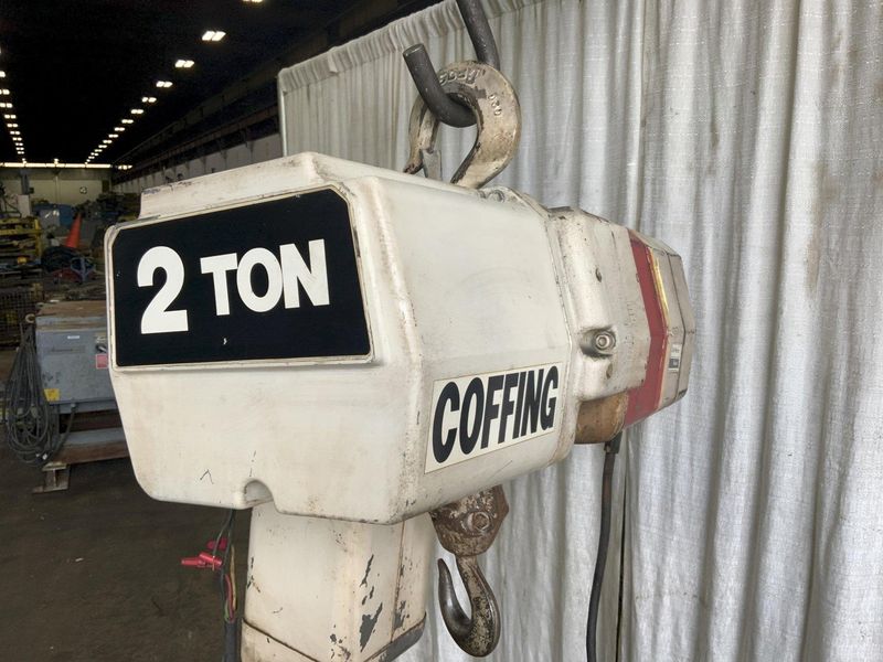 2 TON COFFING ELECTRIC CHAIN HOIST: STOCK #75536