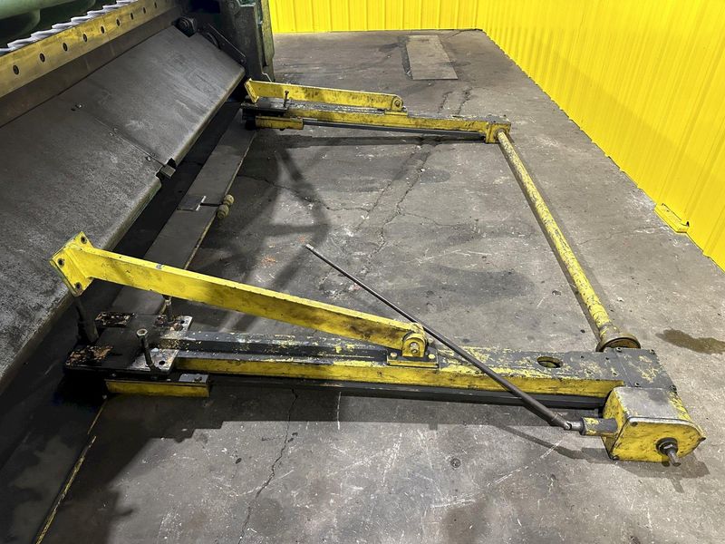 12' X 1/2" WYSONG MODEL #1250 MECHANICAL POWER SQUARING SHEAR: STOCK #19618