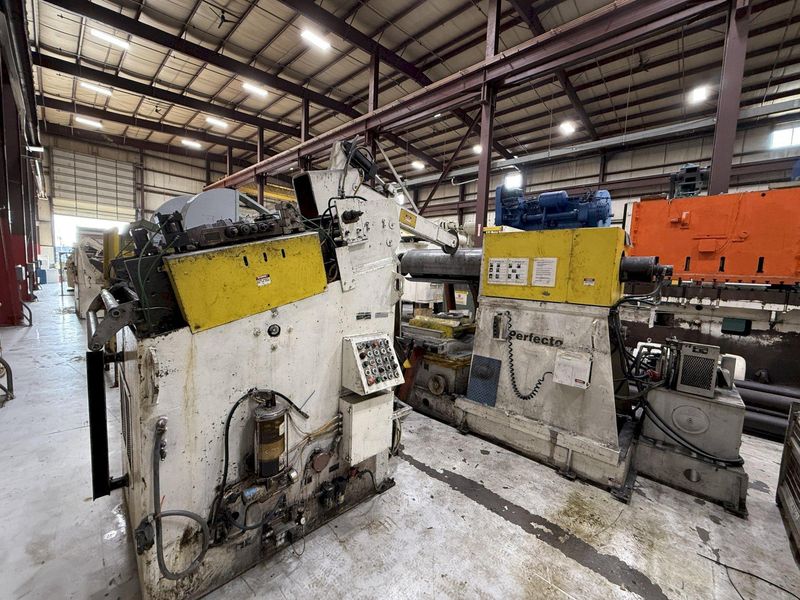 30,000 lbs. x 42" Perfecto Servo - Conventional Coil Feed Line For Metal Stamping