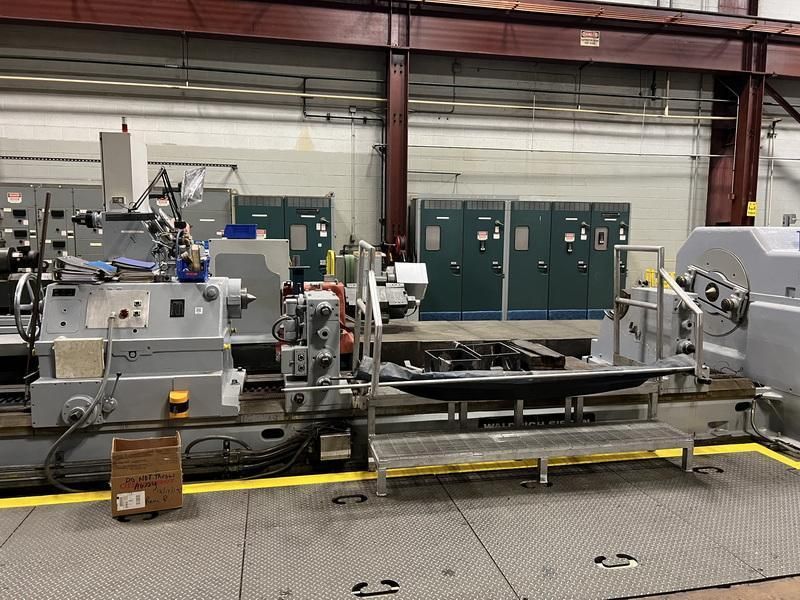1260mm (50") x 5000mm (16') Waldrich Siegen Roll Grinder