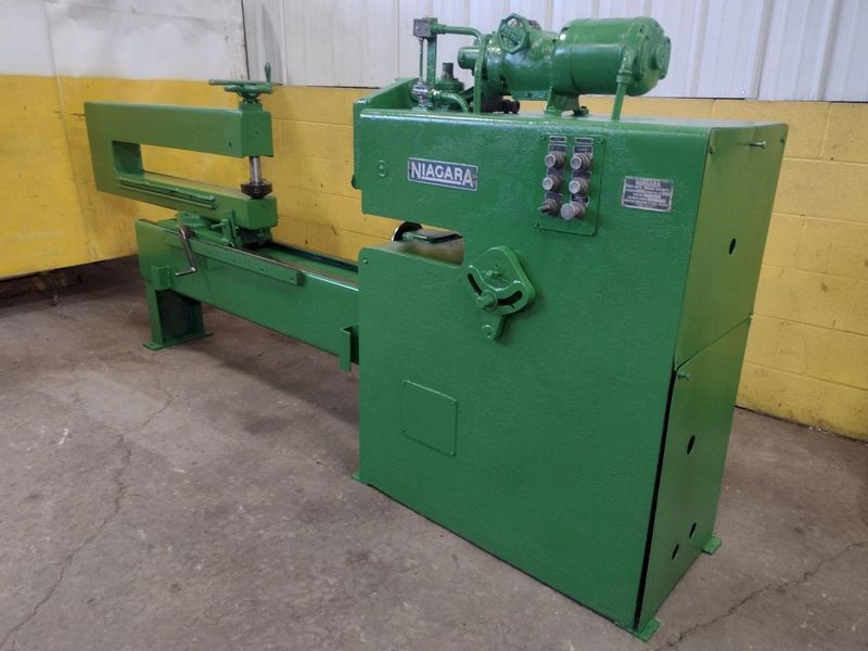 8 GAUGE X 53" NIAGARA MODEL #8-8 CIRCLE SHEAR: STOCK #14272