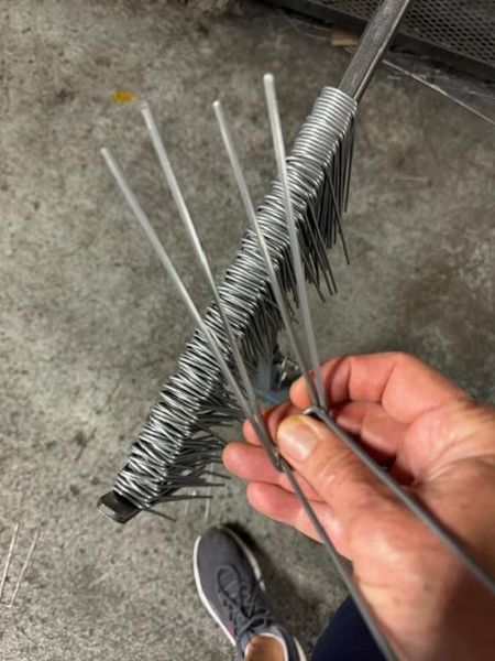 5/16" US BAIRD MODEL #33 MULTISLIDE 4 SLIDE  LONG STROKE WIRE FORMER, TOOLED FOR SOD STAPLES: ST