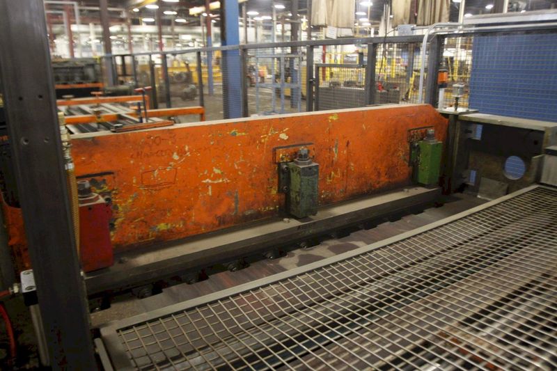 60' X 14 GAUGE DALSTROM CUT TO LENGTH LINE SHEAR: STOCK #64174