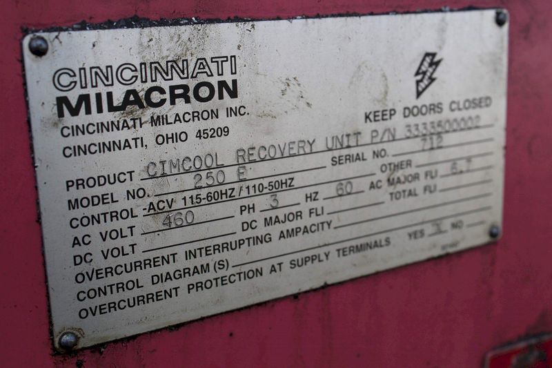CINCINNATI MILACRON MODEL #250E SUMP SUCKER: STOCK #71713