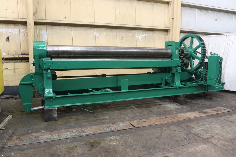 12' X 1/2" BERTSCH MODEL #11 INITIAL PINCH PLATE ROLLS: STOCK #69569