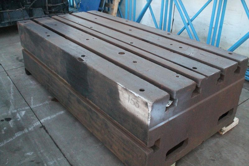 48" X 96" X 25" T SLOT TABLE: STOCK #64511