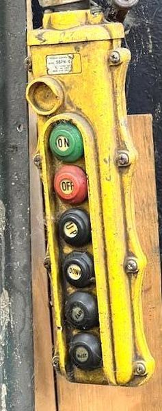 3 TON  MAYWELL & MOORE ELECTRIC WIRE ROPE HOIST: STOCK #78600
