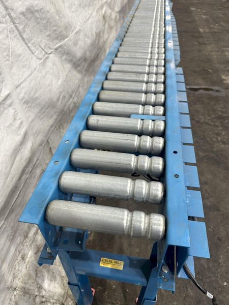 102" X 8-1/2  HYTROL POWER  ROLLER CONVEYOR: STOCK #77556