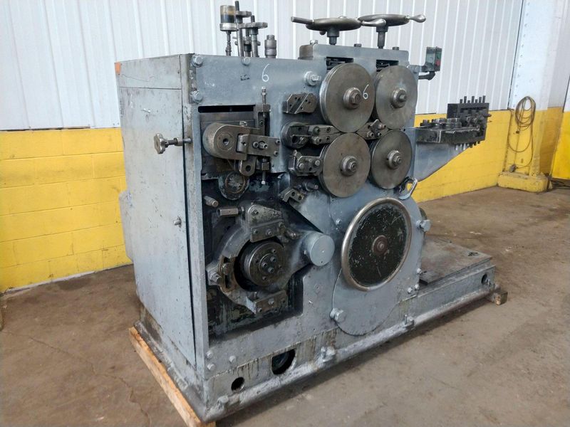 .313" X 4.63" TORRINGTON MODEL #W13A WIRE SPRING COILER / COIL MAKING MACHINE: STOCK #14913