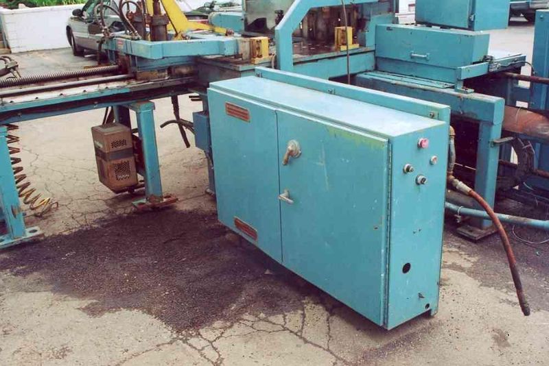2" X 5' METLSAW AUTOMATIC TRAVERSING PLATE SAW:  STOCK #17128