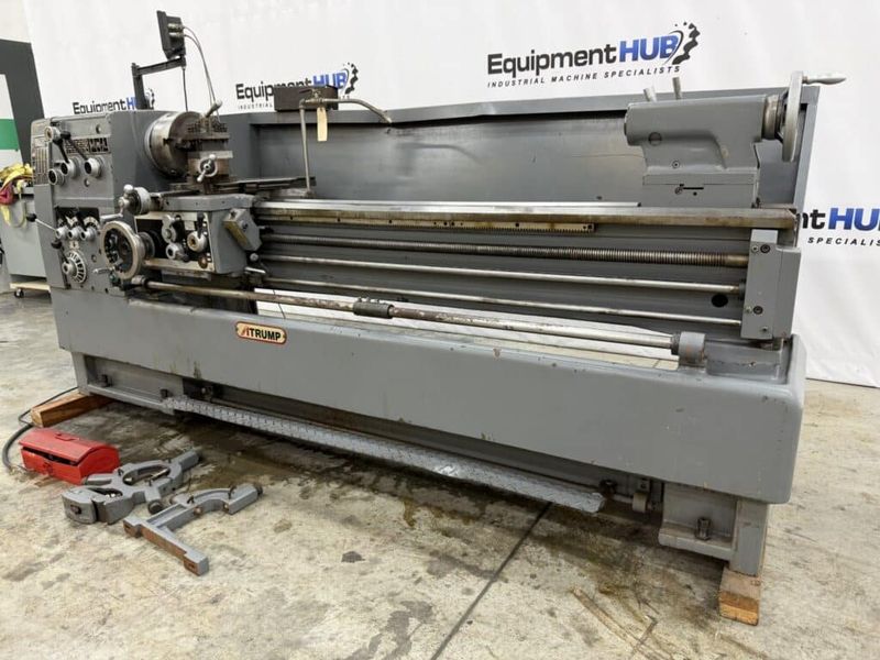 Atrump 1760 17″ x 60″ Gap Bed Engine Lathe w/ Newall Topaz DRO
