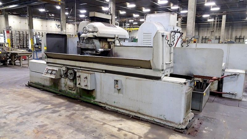 18' X 84' THOMPSON MODEL C HYDRAULIC SURFACE GRINDER: STOCK 70683