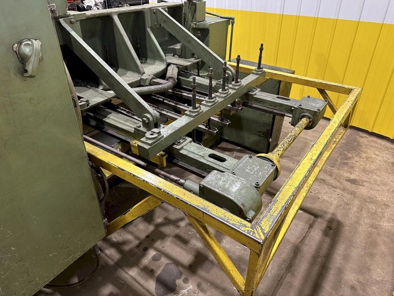 4' x 3/16" WYSONG MODEL #748 MECHANICAL POWER SHEAR: STOCK #19041