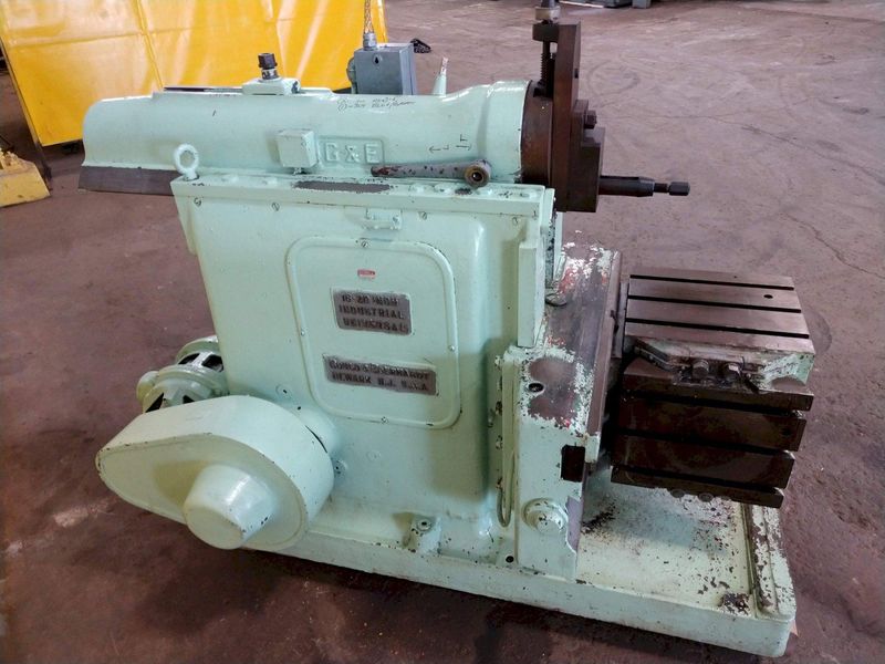 20"" GOULD & EBERHARDT MODEL 16-20 INDUSTRIAL SHAPER WITH UNIVERSAL BOX TABLE: STOCK #13149
